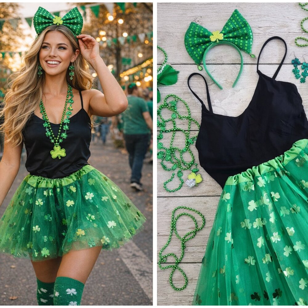 🍀💚 9 Piece Styled St. Patrick's Day Outfit 🍀💚